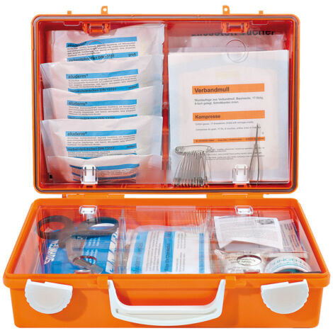 Trousse de premiers secours San, CD Standard, DIN 13157 avec extension