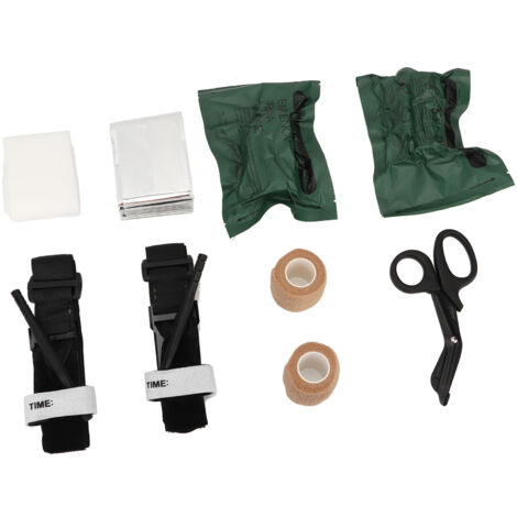 Trousse de Secours Militaire - Kit de Survie Urgence pour Randonnée et Camping