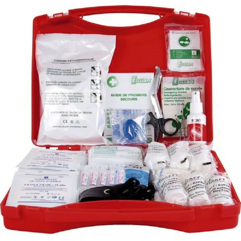 Trousse de secours btp 20 personnes esculape 7221605 - Taille unique