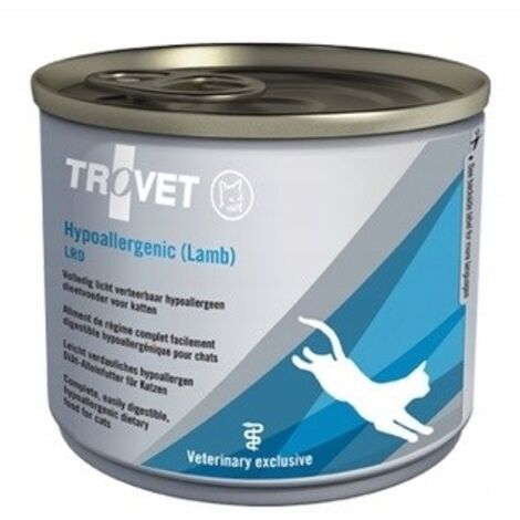 TROVET Hypoallergenic LRD con agnello - cibo umido per gatti - 12x200g