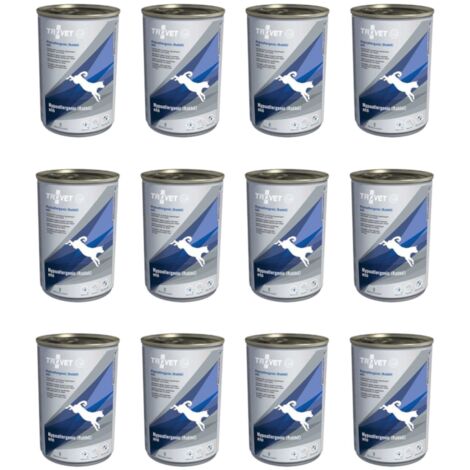 TROVET Hypoallergenic RRD mit Kaninchen - Nassfutter für Hunde - 12x400 g
