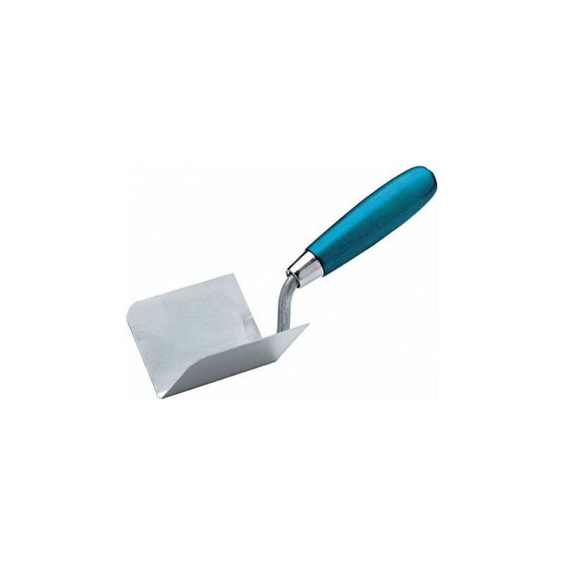Trowel for interior angles wooden handle 8 x 6 cm