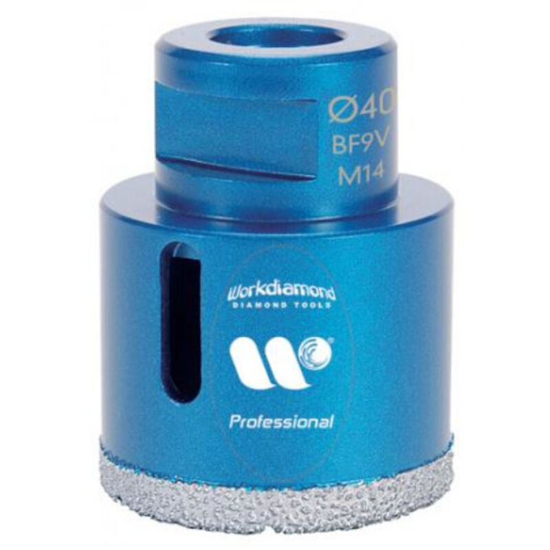 Ing Fixations - Trépan concrétion diamant pour meuleuse, diamètre 68 mm.