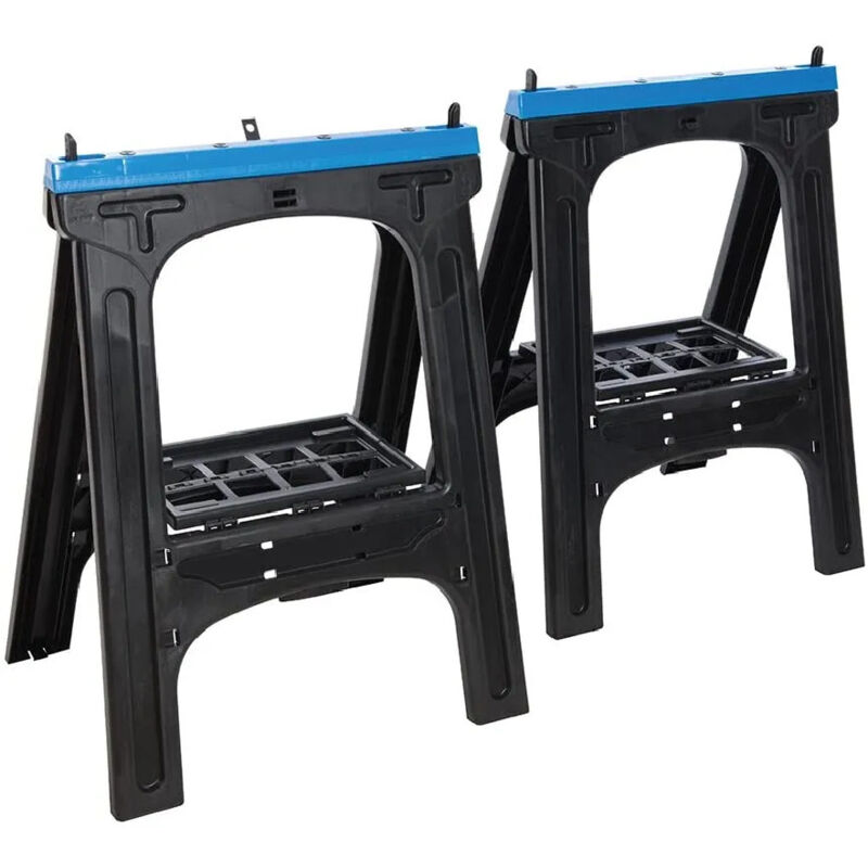 Caballetes para aserrar, 2 pzas 200 kg