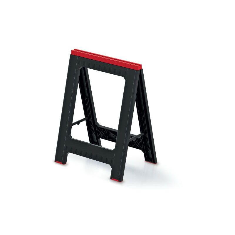 Kistenberg - Chevalet de travail pliant de (1 unité, pliant, support fixe, pieds antidérapants, capacité de charge de 350 kg)