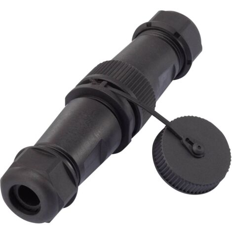 TRU COMPONENTS 1094579 ADATTATORE SPINA DRITTA, PRESA DRITTA TOT POLI: 2 1 PZ.