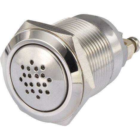 TRU COMPONENTS 1231435 Signalgeber Geräusch-Entwicklung: 85 dB  Spannung: 12 V/DC Intervallton 1 St.