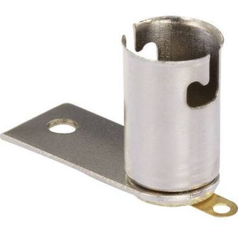 TRU COMPONENTS 1243986 Support d'ampoule Culot (mini-lampes): BA9s Connexion: cosses à souder 1 pc(s) S474331