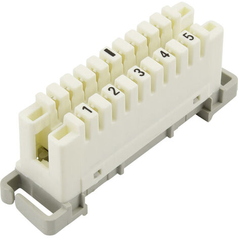 TRU COMPONENTS 1425905 LSA Plus 2 Weiß Inhalt: 1 St.