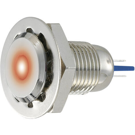 TRU COMPONENTS 149492 LED-Signalleuchte Rot    12 V/DC, 12 V/AC