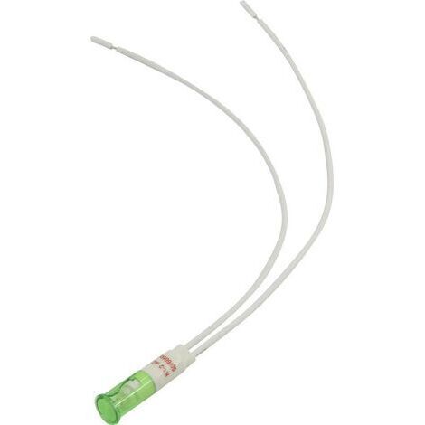 TRU COMPONENTS 1524027 Voyant standard avec ampoule vert 1 pc(s) S517541