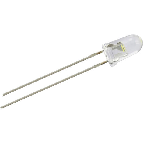 TRU COMPONENTS 1557175 LED bedrahtet  Weiß Rund 5 mm 18000 mcd 22 ° 20 mA 3.6 V