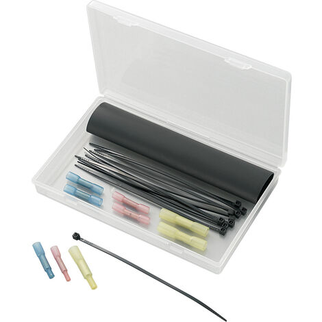 TRU COMPONENTS 1563951 Warmschrumpf-Verbindungsgarnitur mit Schraubverbindern Kabel-Ø-Bereich: 3 - 6
