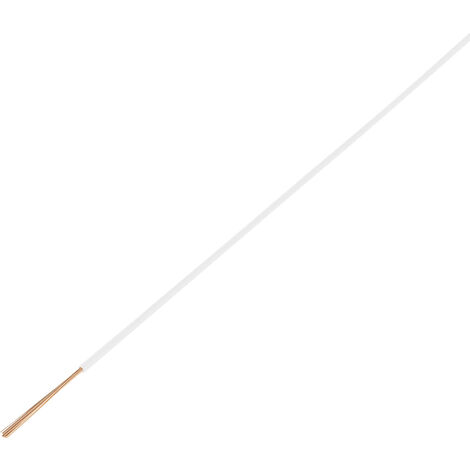 TRU COMPONENTS 1564274 Fahrzeugleitung FLRY-A 1 x 0.75 mm² Weiß 50 m