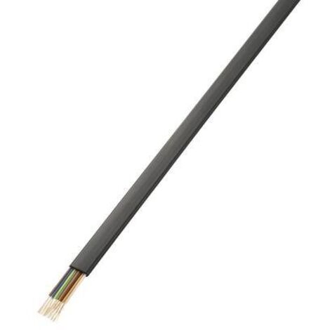 TRU COMPONENTS 1564536 Cavo per telefono 8 x 0.08 mm² Nero 50 m