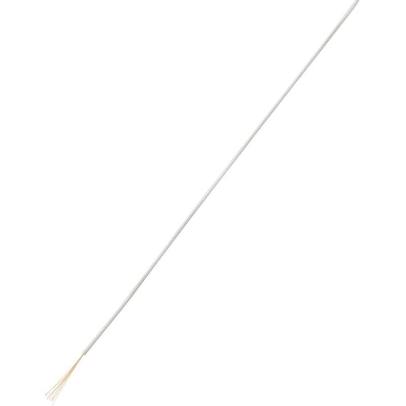 1564660 Fil de câblage LiFY 1 x 0.25 mm² blanc 100 m - Tru Components
