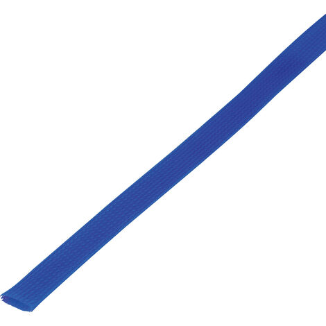 TRU COMPONENTS 1565449 CBBOX3037-BL Geflechtschlauch Blau PET  30 bis 37 mm 5 m