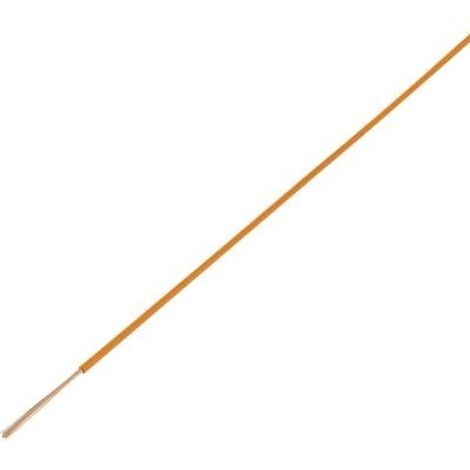 TRU COMPONENTS 1565599 Câble pour l'automobile FLRY-A 1 x 0.50 mm² orange 50 m