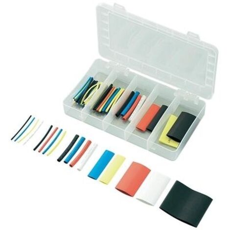 TRU COMPONENTS 1566617 1566617-SET DI TUBI TERMORETRAIBILI 2:1, 119 PEZZI