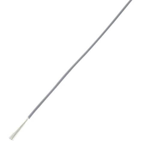 TRU COMPONENTS 1566849 CAVO PER CABLAGGI LIY 1 X 0.14 MM² GRIGIO 100 M