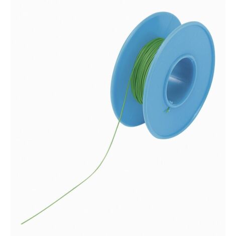 TRU COMPONENTS 1566875 Fil de bobinage Wire Wrap 1 x 0.01 mm² vert 15 m