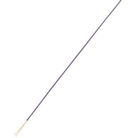 TRU COMPONENTS 1567791 CAVO PER CABLAGGI LIFY 1 X 0.05 MM² VIOLETTO 100 M