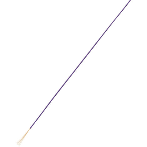 TRU COMPONENTS 1567791 Litze LiFY 1 x 0.05 mm² Violett 100 m