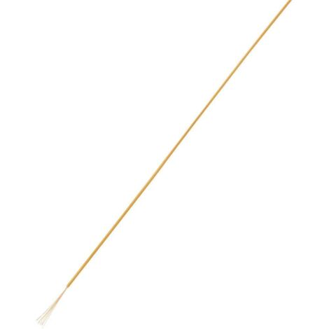 TRU COMPONENTS 1567799 Fil de câblage LiFY 1 x 0.25 mm² orange 25 m