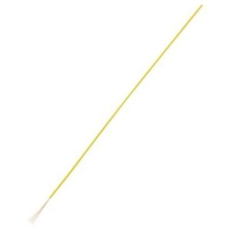 TRU COMPONENTS 1567860 CAVO PER CABLAGGI LIFY 1 X 0.75 MM² GIALLO 100 M