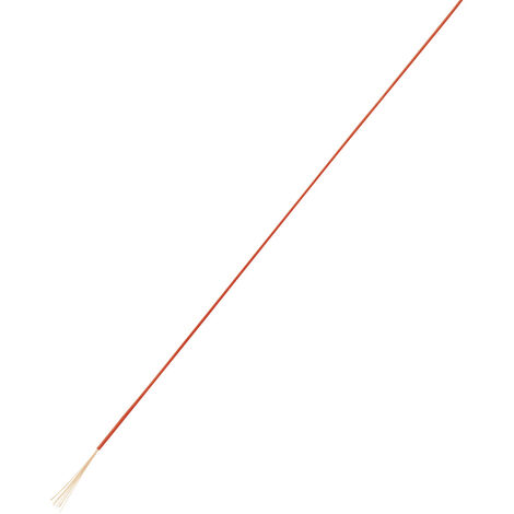 TRU COMPONENTS 1567862 Litze LiFY 1 x 1.50 mm² Rot 10 m