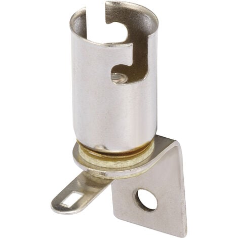 TRU COMPONENTS 1568157 Lampenfassung Sockel (Miniaturlampen): BA9s Anschluss (Sockel): Lötfahne 1 St