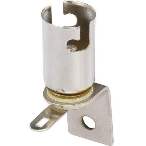 TRU COMPONENTS 1568157 Support d'ampoule Culot (mini-lampes): BA9s Connexion: pattes à souder 1 pc(s) S869341