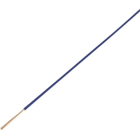 TRU COMPONENTS 1568687 Câble pour l'automobile FLRY-B 1 x 1 mm² bleu 50 m