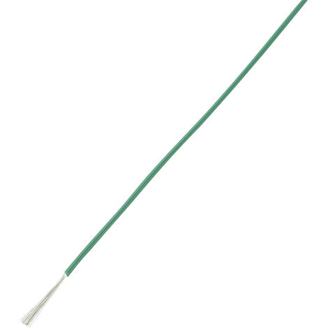 TRU COMPONENTS 1570694 Litze LiY 1 x 0.14 mm² Grün 25 m