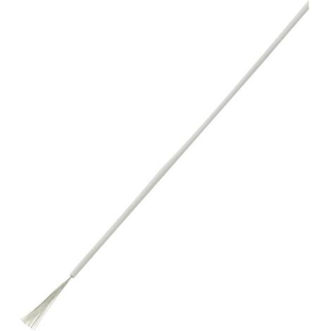 TRU COMPONENTS 1570696 Cavo per cablaggi LiY 1 x 0.14 mm² Bianco 100 m