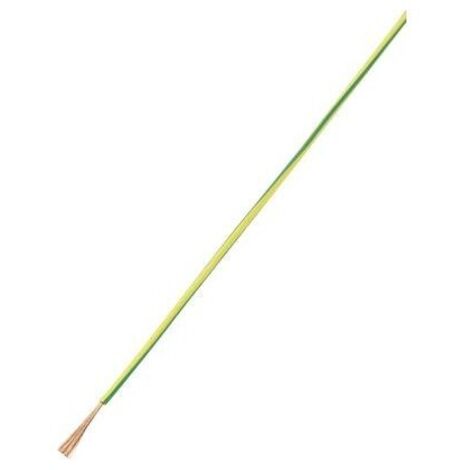 TRU COMPONENTS 1571022 Cavo per cablaggi LiFY 1 x 0.75 mm² Verde, Giallo 100 m