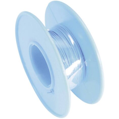 TRU COMPONENTS 1571389 Fil de bobinage Wire Wrap 1 x 0.20 mm² bleu 15 m