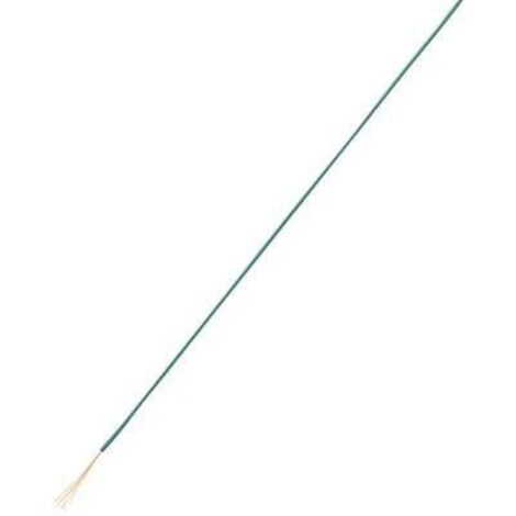 TRU COMPONENTS 1571568 FIL DE CÂBLAGE LIFY 1 X 0.05 MM² VERT 10 M