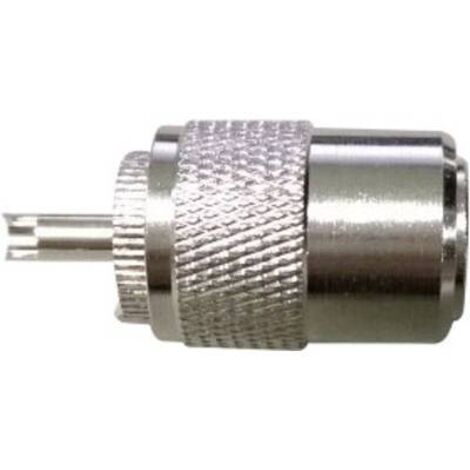 TRU COMPONENTS 1571893 Connecteur UHF mâle, droit 50 Ω 1 pc(s) S496021
