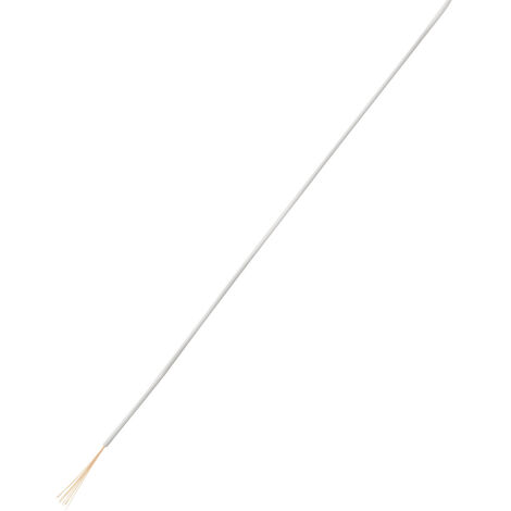TRU COMPONENTS 1572452 Litze LiFY 1 x 0.05 mm² Weiß 10 m