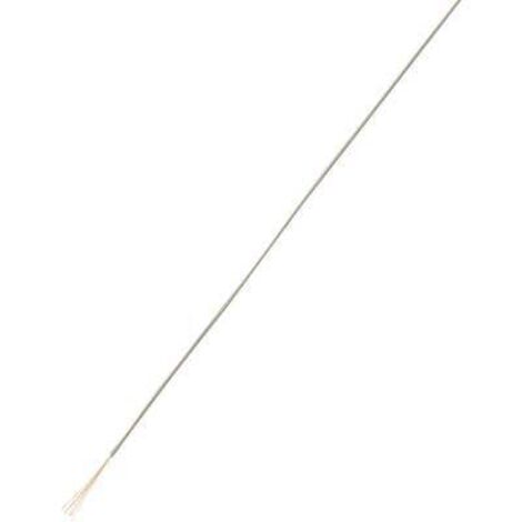 TRU COMPONENTS 1572453 FIL DE CÂBLAGE LIFY 1 X 0.05 MM² GRIS 10 M