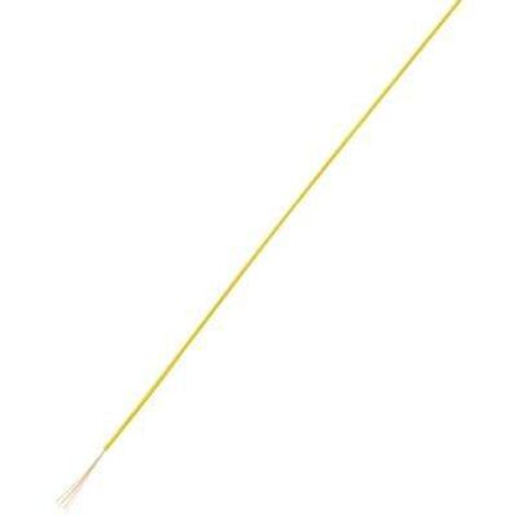 TRU COMPONENTS 1572463 Fil de câblage LiFY 1 x 0.25 mm² jaune 10 m S451821