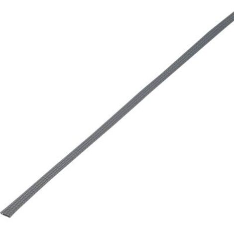 TRU COMPONENTS 1572549 CBBOX0510-GY GUAINA INTRECCIATA GRIGIO PET 5 FINO A 10 MM 10 M
