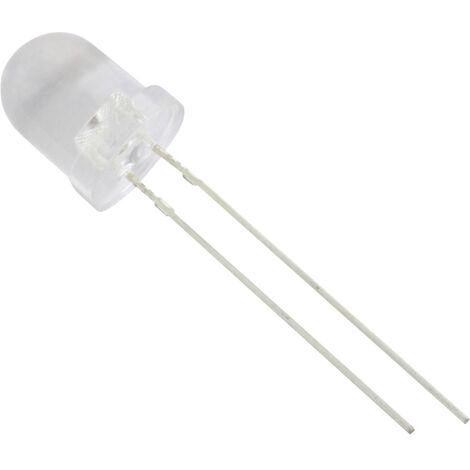 TRU COMPONENTS 1577341 LED bedrahtet Weiß Rund 8 mm 11000 mcd 25 ° 20 mA