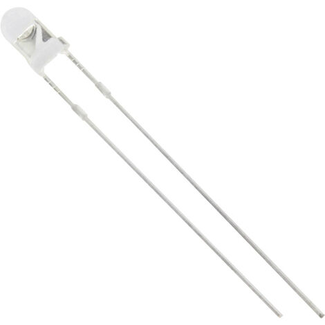 TRU COMPONENTS 1577378 LED bedrahtet Gelb Rund 3 mm 4000 mcd 40 ° 20 mA