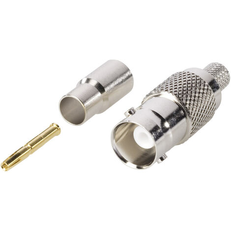 TRU COMPONENTS  1579453 BNC-Steckverbinder Buchse, gerade 50 Ω 1 St.