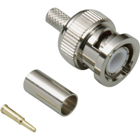 TRU COMPONENTS  1579461 BNC-Steckverbinder Stecker, gerade 50 Ω 1 St.