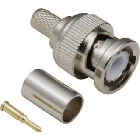 TRU COMPONENTS  1579546 BNC-Steckverbinder Stecker, gerade 50 Ω 1 St.
