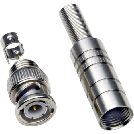 TRU COMPONENTS  1579574 BNC-Steckverbinder Stecker, gerade 50 Ω 1 St.