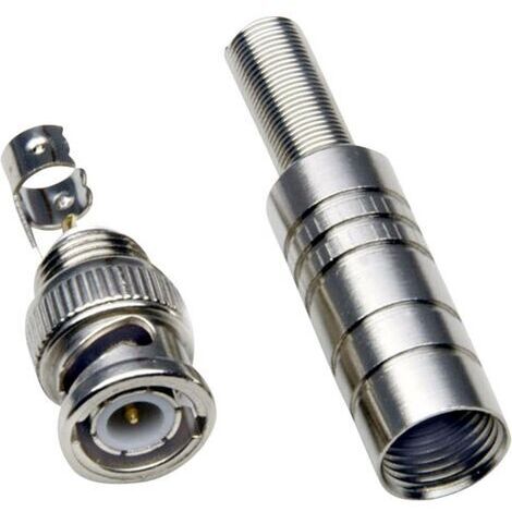 TRU COMPONENTS 1579574 Connecteur BNC mâle, droit 50 Ω 1 pc(s) S403411